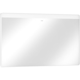 HG Xarita Lite Q Lustro z górnym oświetleniem LED 1200/30, włącznik ścienny, Biały Matowy