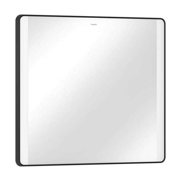 HG Xarita Lite Q Lustro z bocznym oświetleniem LED 800/30, włącznik ścienny, Czarny Matowy