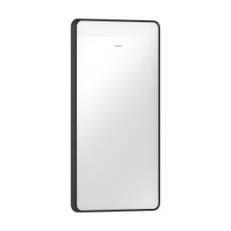HG Xarita Lite Q Lustro z górnym oświetleniem LED 360/30, czujnik IR, Czarny Matowy