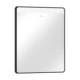 HG Xarita Lite Q Lustro z górnym oświetleniem LED 600/30, czujnik IR, Czarny Matowy