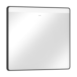 HG Xarita Lite Q Lustro z górnym oświetleniem LED 800/30, czujnik IR, Czarny Matowy