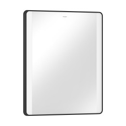 HG Xarita Lite Q Lustro z bocznym oświetleniem LED 600/30, czujnik IR, Czarny Matowy