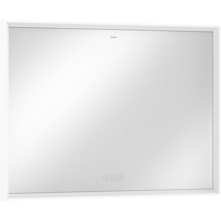 HG Xarita E Lustro z oświetleniem LED 1000/50, pojemnościowy sensor dotykowy, Biały Matowy