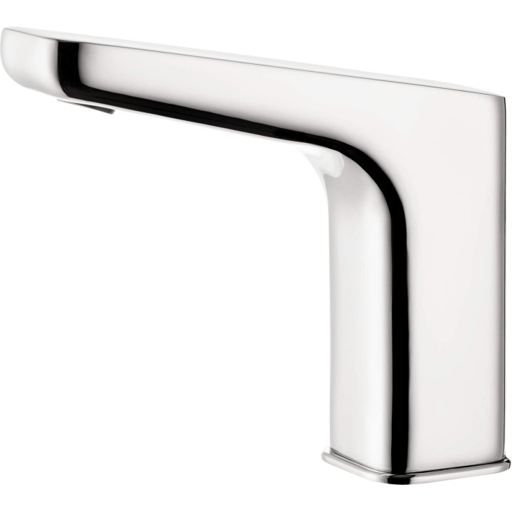 BATERIA UMYWALKOWA BEZDOTYKOWA BEZ REGULACJI TEMPERATURY - 230/6V STAŁA CHROM HIACYNT BQH 028V