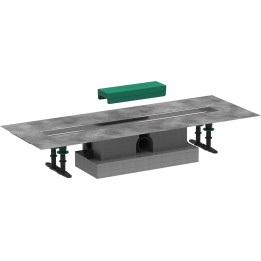 HG uBox universal Kompletny zestaw do odpływów liniowych 700, standardowy