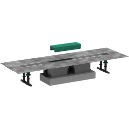 HG uBox universal Kompletny zestaw do odpływów liniowych 800, standardowy