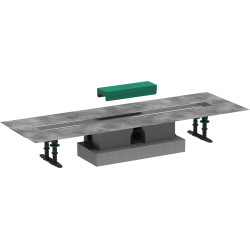 HG uBox universal Kompletny zestaw do odpływów liniowych 800, standardowy