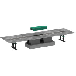HG uBox universal Kompletny zestaw do odpływów liniowych 900, standardowy