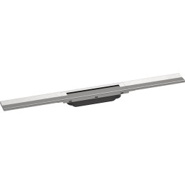 HG RainDrain Flex Element zewnętrzny odpływu liniowego 700 z możliwością przycięcia, montaż odsunięty od ściany, Stal Szlachetna