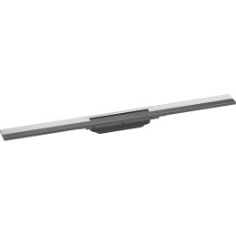 HG RainDrain Flex Element zewnętrzny odpływu liniowego 800 z możliwością przycięcia, montaż odsunięty od ściany, Chrom