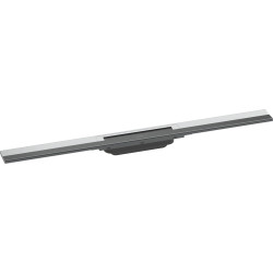 Hansgrohe RainDrain Flex Element zewnętrzny odpływu liniowego 800 z możliwością przycięcia, montaż odsunięty od ściany, Chrom