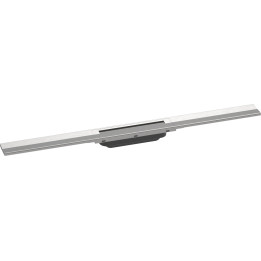 HG RainDrain Flex Element zewnętrzny odpływu liniowego 800 z możliwością przycięcia, montaż odsunięty od ściany, Stal Szlachetna
