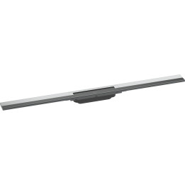 HG RainDrain Flex Element zewnętrzny odpływu liniowego 900 z możliwością przycięcia, montaż odsunięty od ściany, Chrom