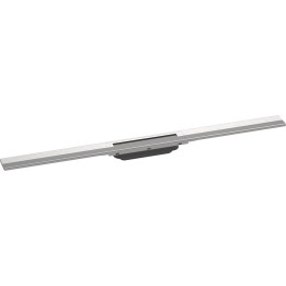 HG RainDrain Flex Element zewnętrzny odpływu liniowego 900 z możliwością przycięcia, montaż odsunięty od ściany, Stal Szlachetna