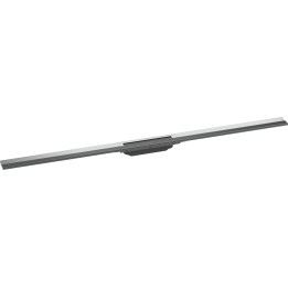 HG RainDrain Flex Element zewnętrzny odpływu liniowego 1200 z możliwością przycięcia, montaż odsunięty od ściany, Chrom