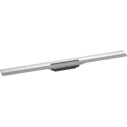 HG RainDrain Flex Element zewnętrzny odpływu liniowego 900 z możliwością przycięcia, montaż przyścienny, Stal Szlachetna Szczotk