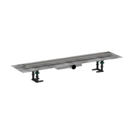HG RainDrain Compact Kompletny odpływ liniowy 800, ruszt do wyłożenia płytkami, niski
