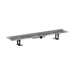 HG RainDrain Compact Kompletny odpływ liniowy 900, ruszt do wyłożenia płytkami, niski