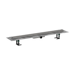 HG RainDrain Compact Kompletny odpływ liniowy 1000, ruszt do wyłożenia płytkami, niski