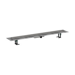 HG RainDrain Compact Kompletny odpływ liniowy 1200, ruszt do wyłożenia płytkami, niski