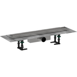 HG RainDrain Compact Kompletny odpływ liniowy 600, ruszt do wyłożenia płytkami, standardowy