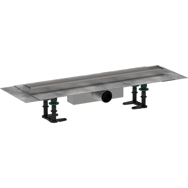 HG RainDrain Compact Kompletny odpływ liniowy 600, ruszt do wyłożenia płytkami, standardowy