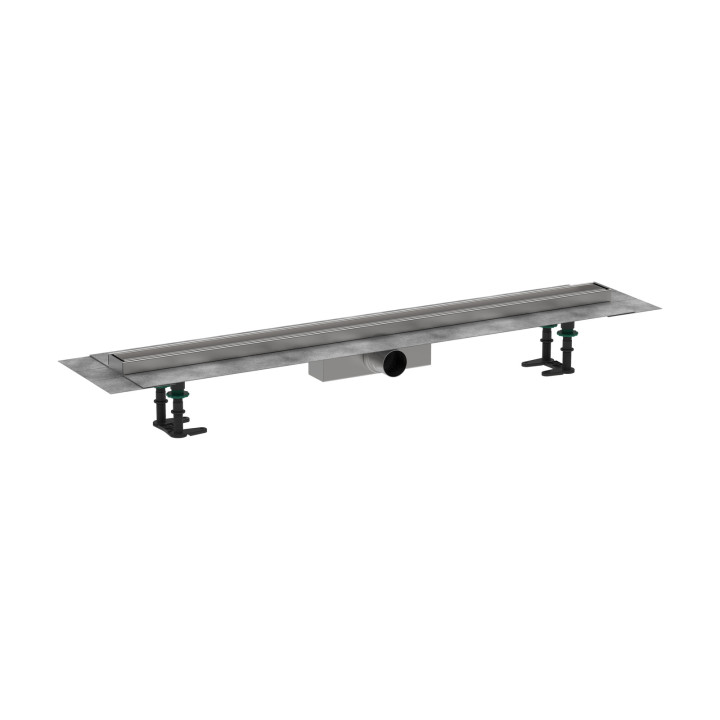 HG RainDrain Compact Kompletny odpływ liniowy 1000, ruszt do wyłożenia płytkami, standardowy