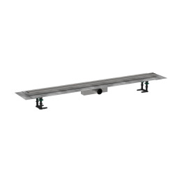 HG RainDrain Compact Kompletny odpływ liniowy 1200, ruszt do wyłożenia płytkami, standardowy