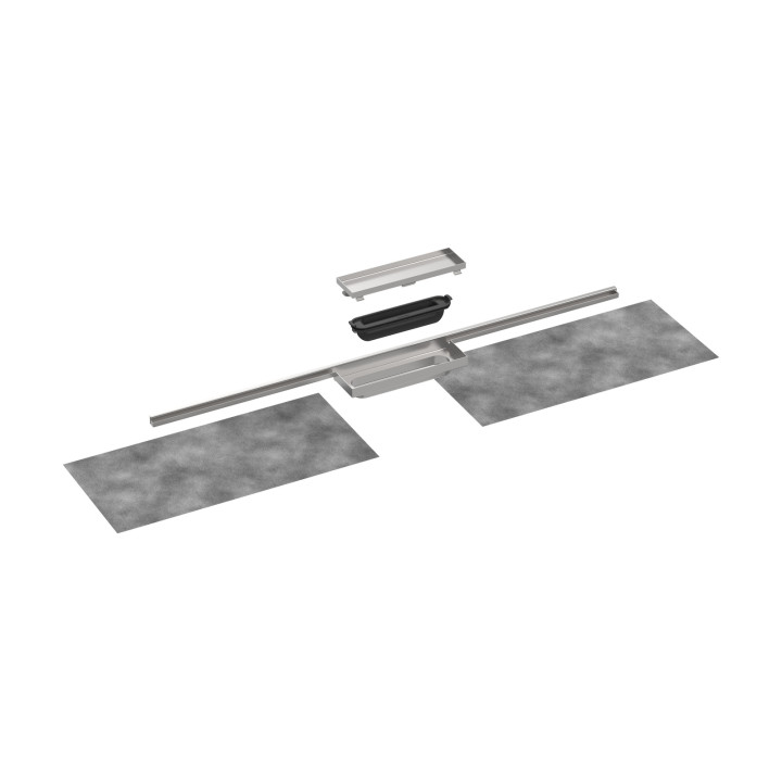 HG RainDrain Minimalistic Element zewnętrzny odpływu liniowego 800, montaż przyścienny