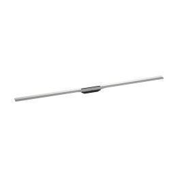 HG RainDrain Flex Element zewnętrzny odpływu liniowego 1600 z możliwością przycięcia, montaż odsunięty od ściany, Stal Szlachetn