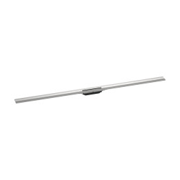 HG RainDrain Flex Element zewnętrzny odpływu liniowego 1600 z możliwością przycięcia, montaż przyścienny, Stal Szlachetna Szczot