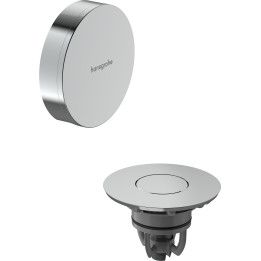 HG Flexaplus Element zewnętrzny do syfonu wannowego z przelewem, chrom