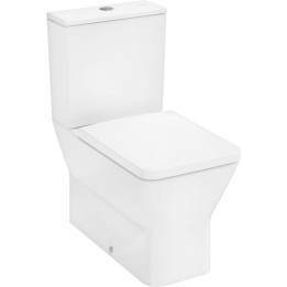 HG EluPura Original Q Kompakt WC 640, przyścienny, odpływ poziomy/pionowy, AquaChannel Flush, z deską, Biały