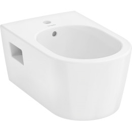 HG EluPura Original S Bidet wiszący 540 z otworem na baterię, z przelewem, Biały