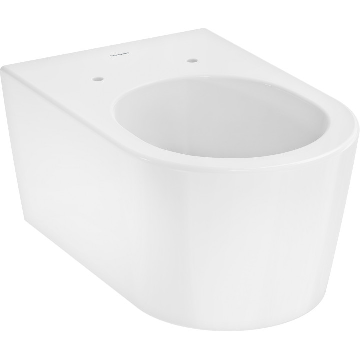 HG EluPura S Miska wisząca WC 540 AquaHelix Flush, Biały