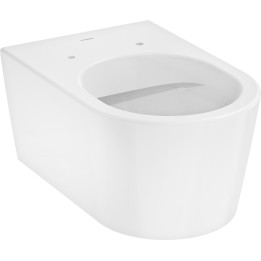 HG EluPura S Miska wisząca WC 540, bezkołnierzowa AquaFall Flush, SmartClean, Biały