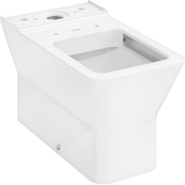HG EluPura Original Q Miska kompaktowa WC 640, przyścienna, odpływ poziomy/pionowy, AquaChannel Flush, SmartClean, Biały