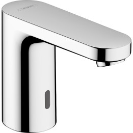 HG Vernis Blend Elektroniczna bateria umywalkowa dla wody zimnej lub wstępnie zmieszanej, zasilana z sieci 230 V, Chrom