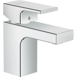 Hansgrohe Vernis Shape Jednouchwytowa bateria umywalkowa 70 z odizolowanym kanałem wody bez kompletu odpływowego, Chrom