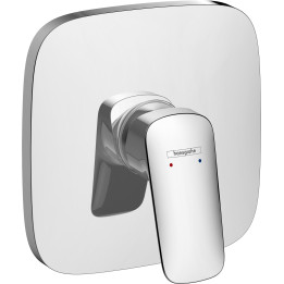 HG Logis Jednouchwytowa bateria prysznicowa HighFlow, podtynkowa do iBox universal, Chrom