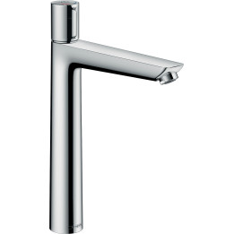 HG Talis Select E Bateria umywalkowa Select 240 do umywalek nablatowych z kompletem odpływowym z cięgłem, Chrom