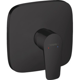 HG Talis E Jednouchwytowa bateria prysznicowa, podtynkowa do iBox universal, Czarny Matowy