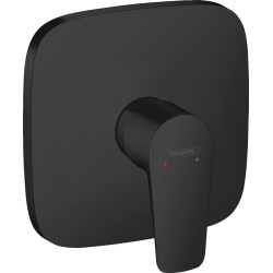 HG Talis E Jednouchwytowa bateria prysznicowa, podtynkowa do iBox universal, Czarny Matowy