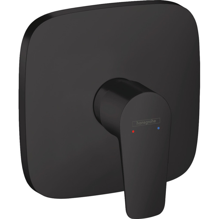 HG Talis E Jednouchwytowa bateria prysznicowa, podtynkowa do iBox universal, Czarny Matowy