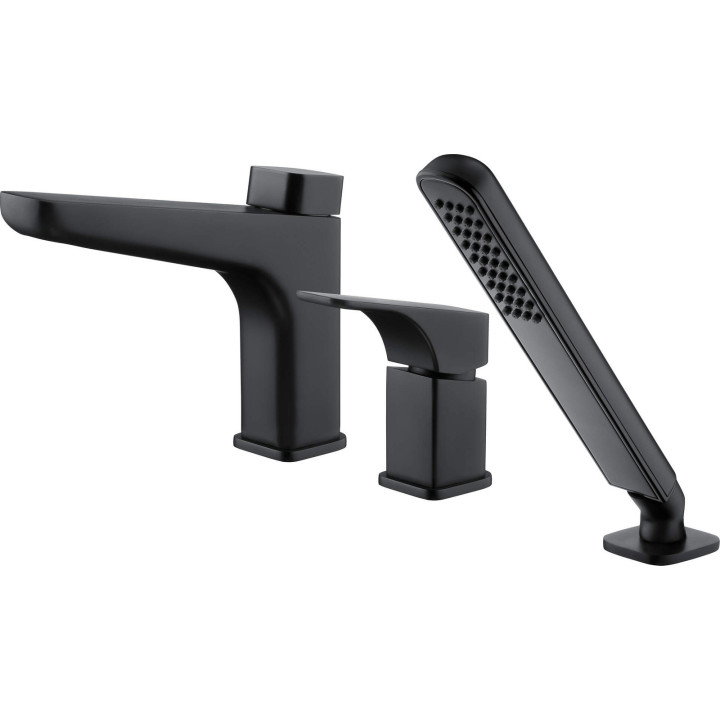 BATERIA WANNOWA 3-OTWOROWA STAŁA NERO HIACYNT BQH N13M