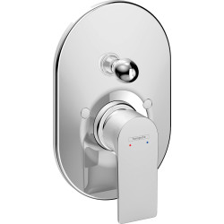 Hansgrohe Rebris E Jednouchwytowa bateria wannowa, podtynkowa, Chrom