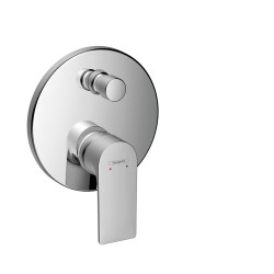 Hansgrohe Rebris E Jednouchwytowa bateria wannowa, podtynkowa do iBox universal, Chrom