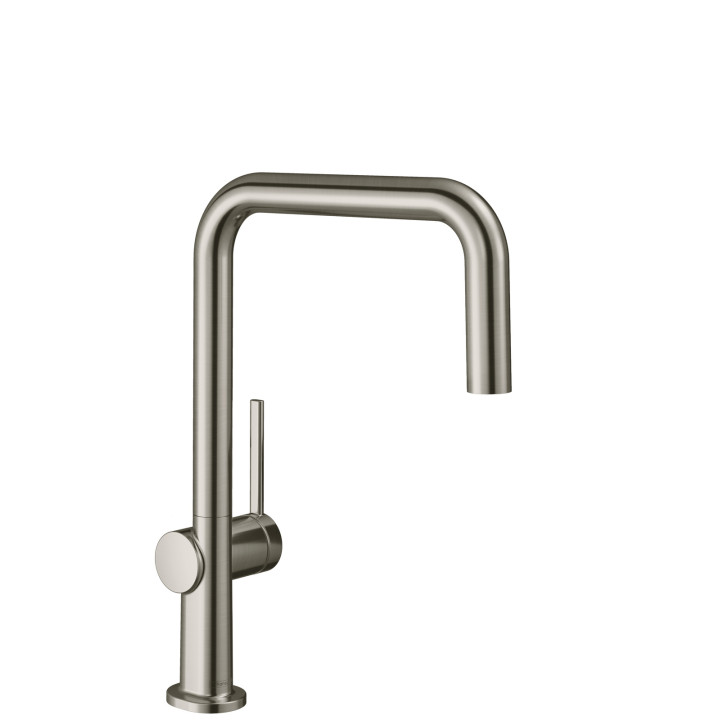 HG Talis M54 Jednouchwytowa bateria kuchenna 220 U, 1jet, Stal Szlachetna Finish