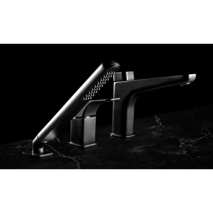 BATERIA WANNOWA 3-OTWOROWA STAŁA NERO HIACYNT BQH N13M