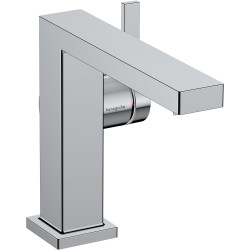 Hansgrohe Tecturis E Jednouchwytowa bateria umywalkowa 110 Fine CoolStart z kompletem odpływowym Push-Open, Chrom